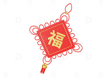 新年装饰红色喜庆红色中国结