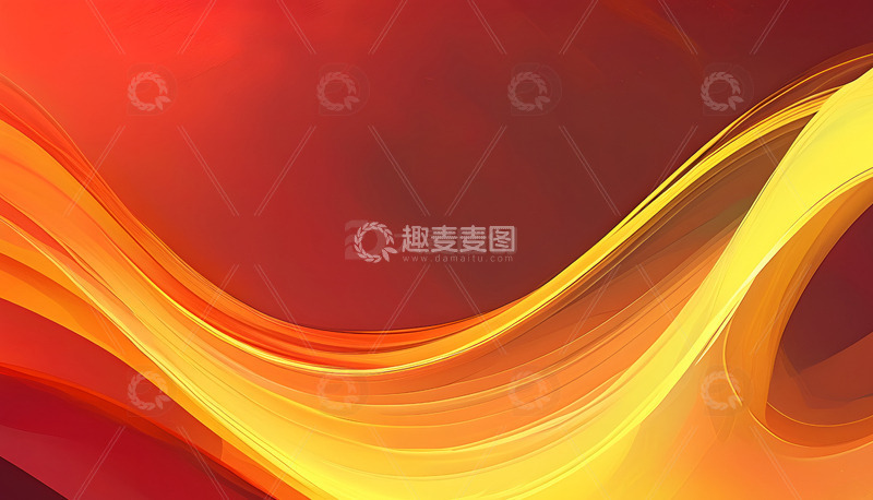 高清大图下载【趣麦麦图】企业年会背景图红色金色流动光效4