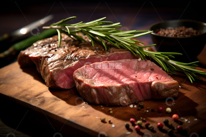 高清大图下载【趣麦麦图】美味新鲜的牛肉