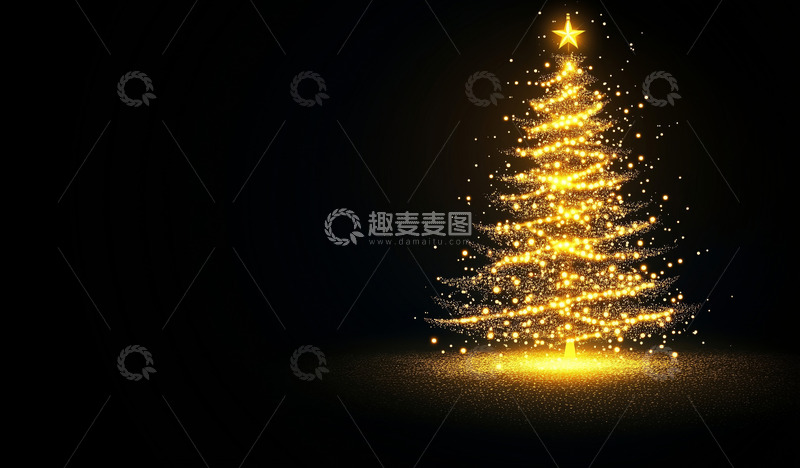 高清大图下载【趣麦麦图】星光熠熠的节日庆典