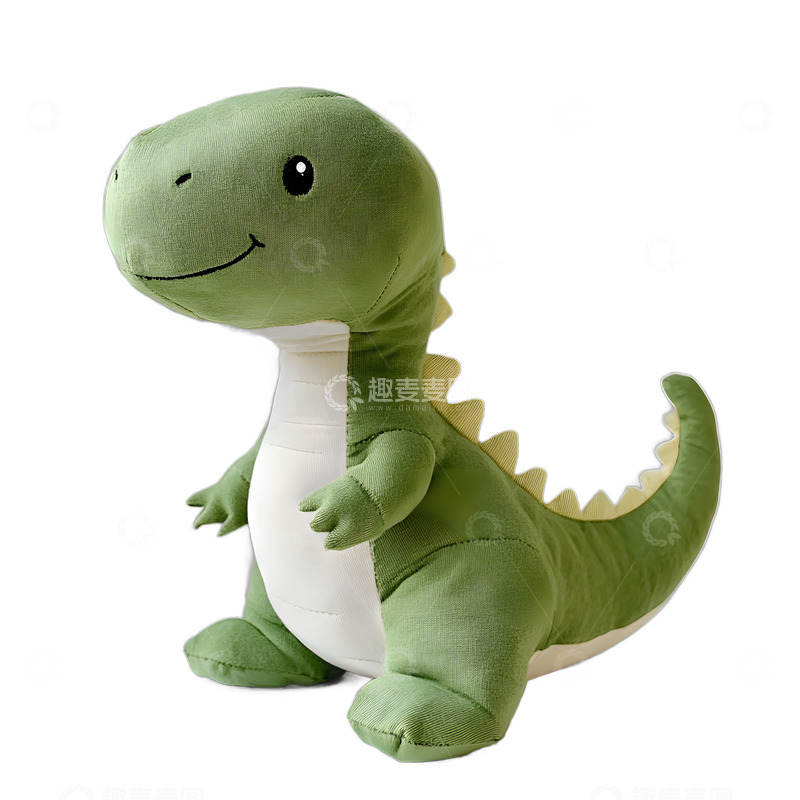 高清大图下载【趣麦麦图】毛绒恐龙卡通