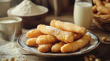 美味的早餐油条