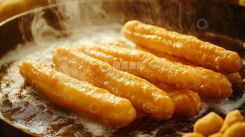 高清大图下载【趣麦麦图】美味的油炸食品