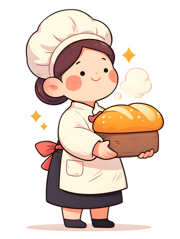 烘焙师烘焙面包