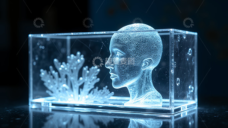 高清大图下载【趣麦麦图】生命基因研究