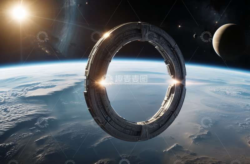 高清大图下载【趣麦麦图】宇宙光圈研发