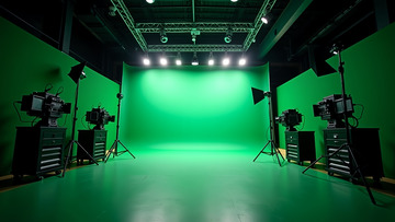 摄影棚室内现场