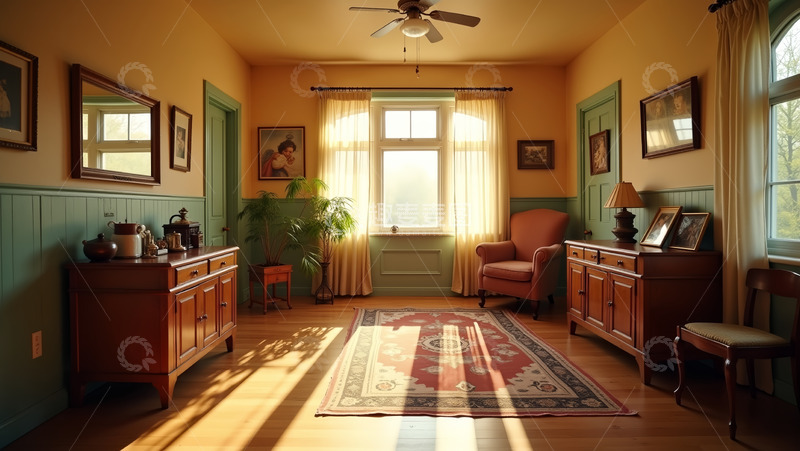 高清大图下载【趣麦麦图】室内温馨客厅设计