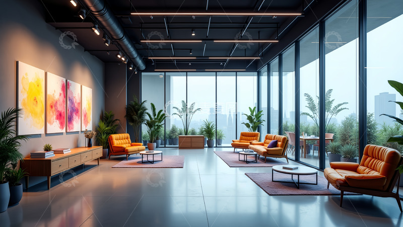 高清大图下载【趣麦麦图】休闲室内设计