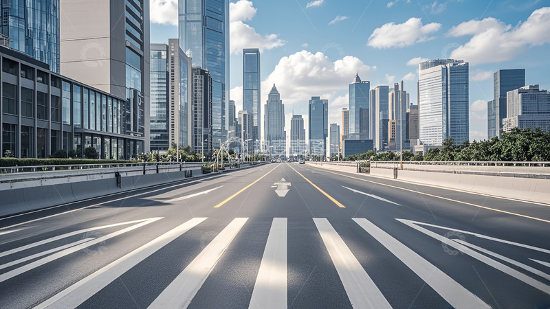 高清大图下载【趣麦麦图】城市的大马路