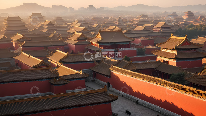 高清大图下载【趣麦麦图】清晨的太阳照耀