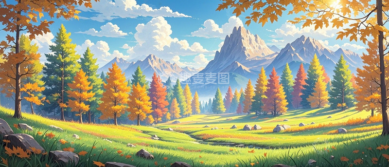 高清大图下载【趣麦麦图】唯美秋天景色