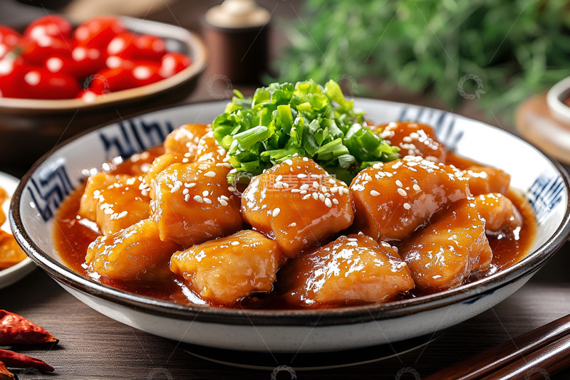 高清大图下载【趣麦麦图】美味的糖醋里脊