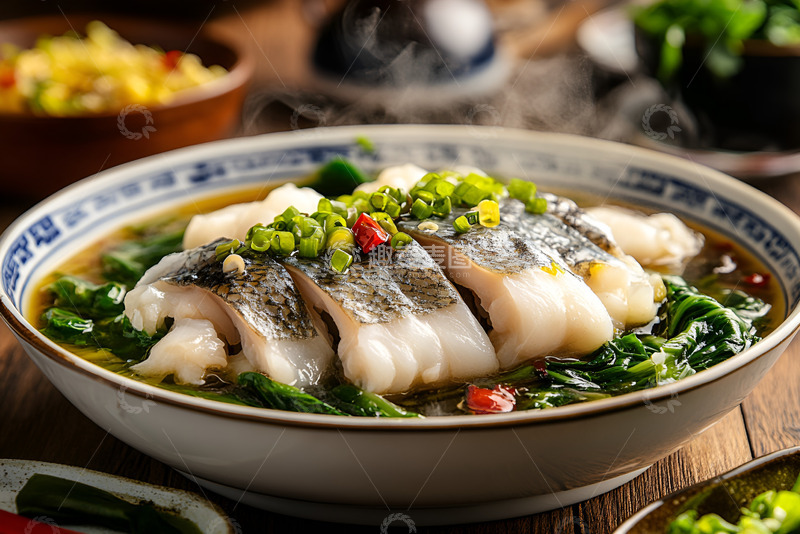 高清大图下载【趣麦麦图】一盘酸菜鱼肉