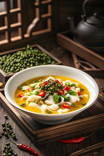 美食摄影之藤椒鱼片