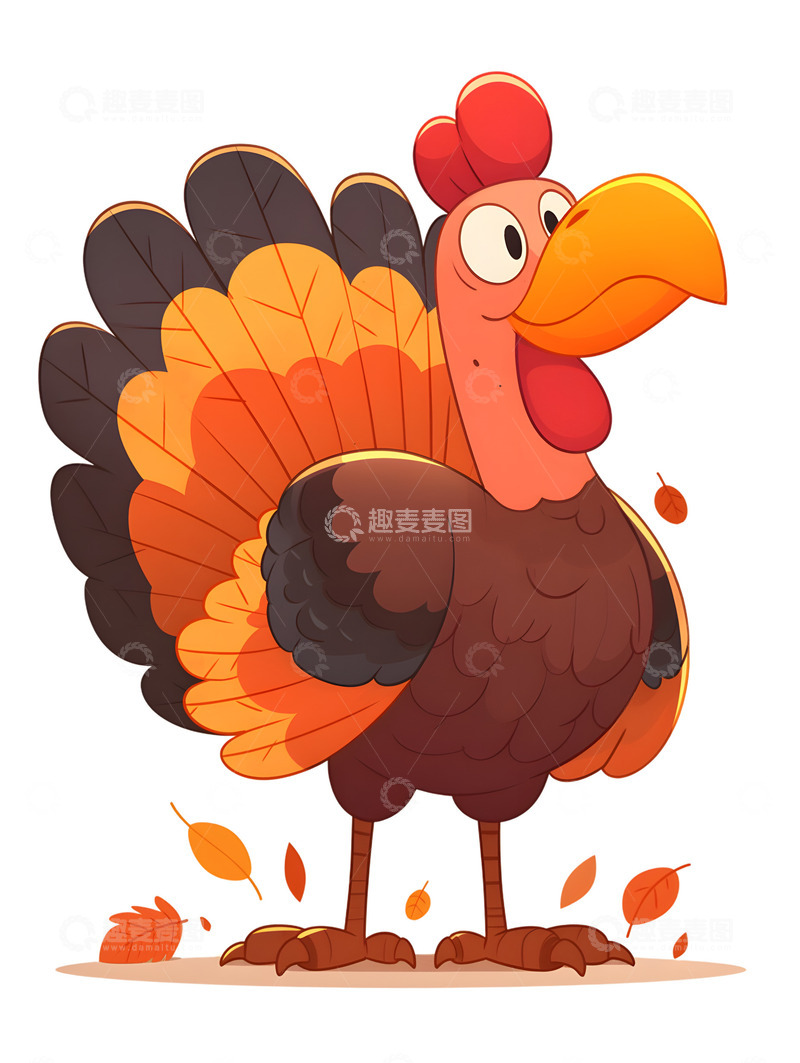 高清大图下载【趣麦麦图】火鸡美食鸡肉