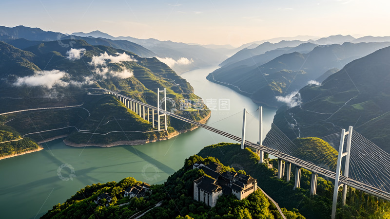 高清大图下载【趣麦麦图】大山里的美丽