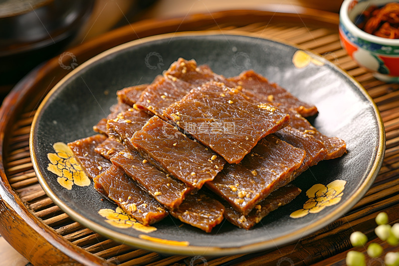 高清大图下载【趣麦麦图】一盘美味的猪肉铺