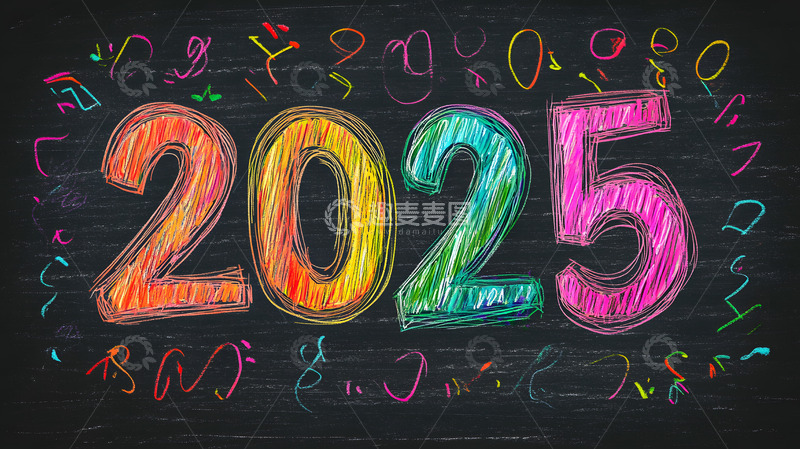 多彩闪烁的“2025”