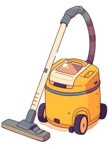 卡通吸尘器电子