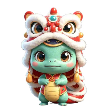 蛇年可爱小蛇生肖