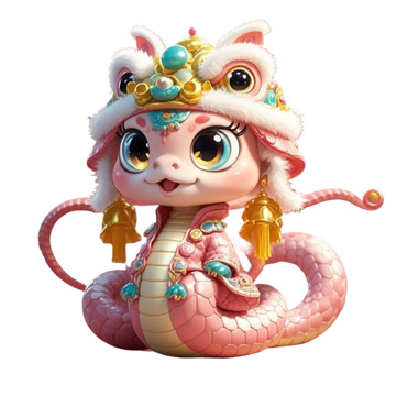 蛇年狮子头生肖蛇