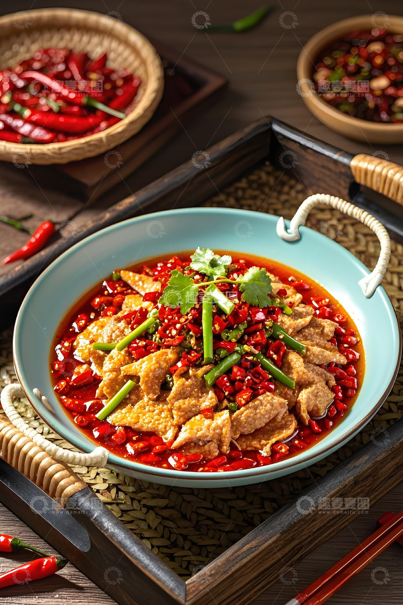 高清大图下载【趣麦麦图】川菜水煮肉摄影图
