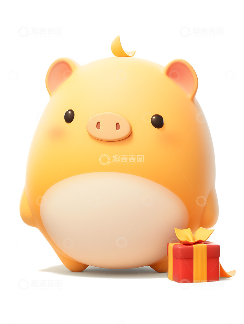 高清大图下载【趣麦麦图】可爱的猪猪图标