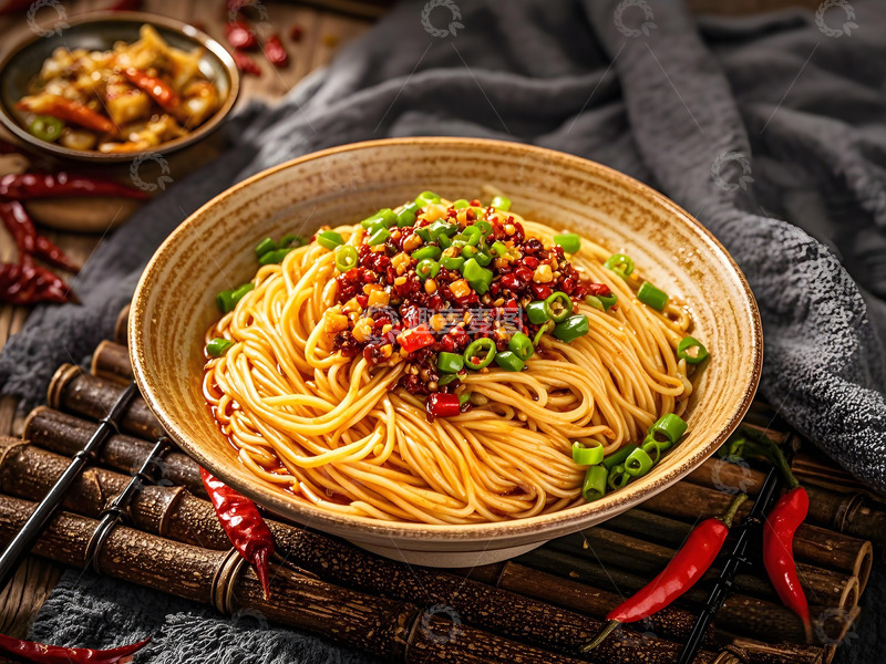 高清大图下载【趣麦麦图】重庆担担面摄影图