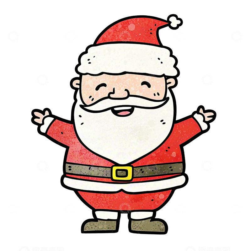 高清大图下载【趣麦麦图】圣诞节圣诞老人8