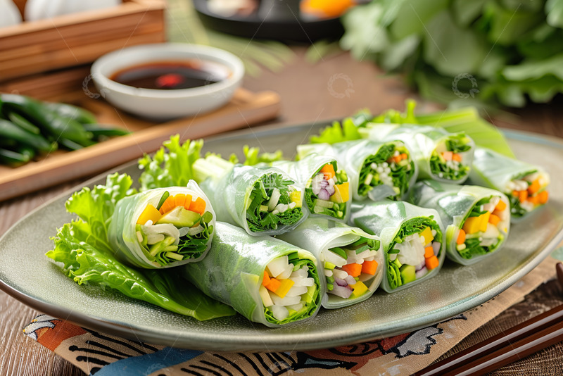 高清大图下载【趣麦麦图】面皮卷心蔬菜