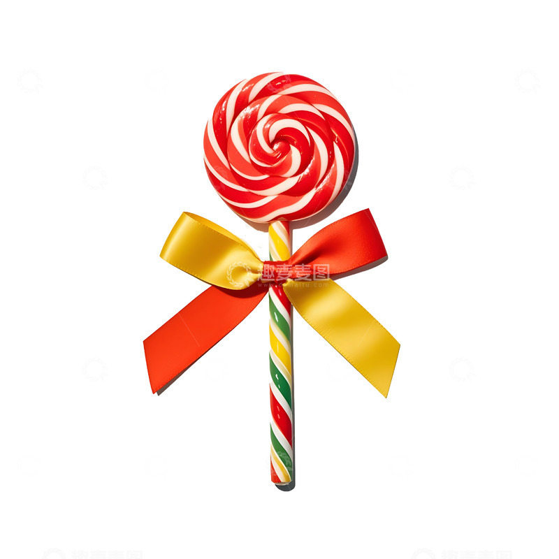高清大图下载【趣麦麦图】圣诞节糖果棒新年甜蜜装饰