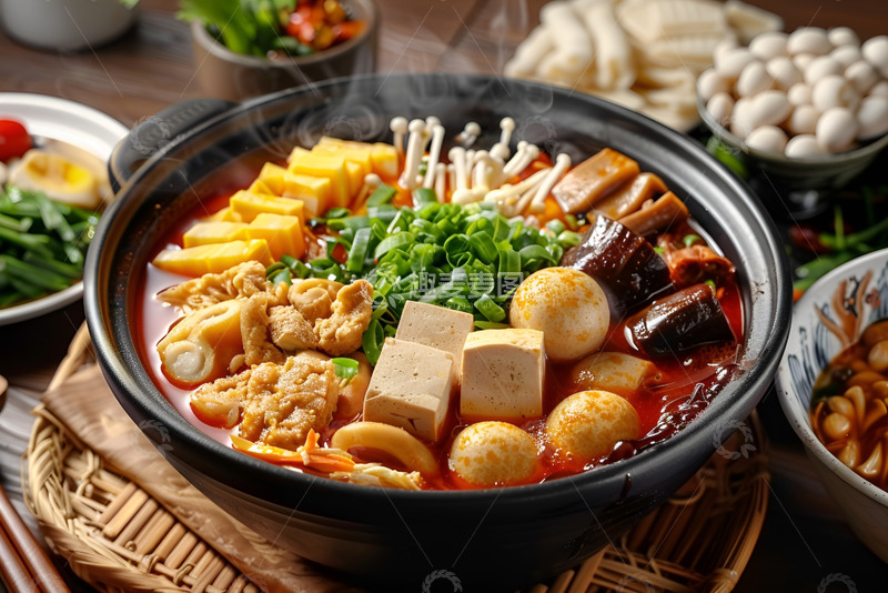 高清大图下载【趣麦麦图】一碗麻辣烫美食