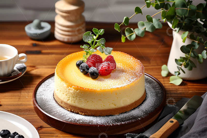 高清大图下载【趣麦麦图】芝士奶油蛋糕