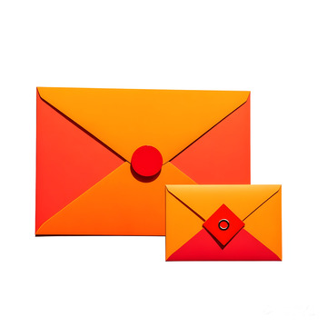 橙色信封节日财运象征