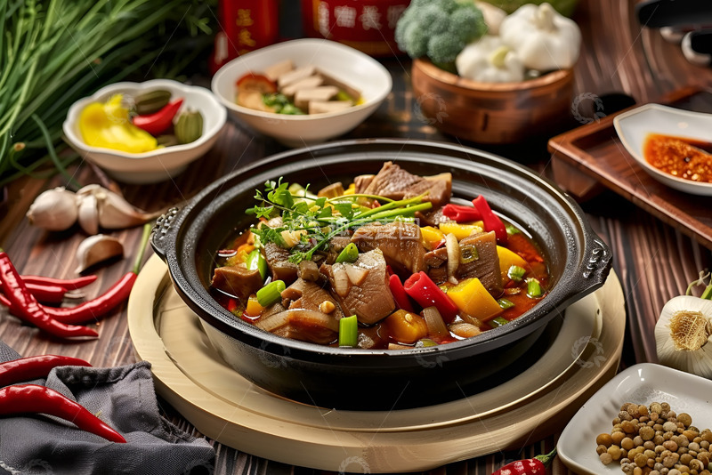 高清大图下载【趣麦麦图】土豆炖牛肉美食