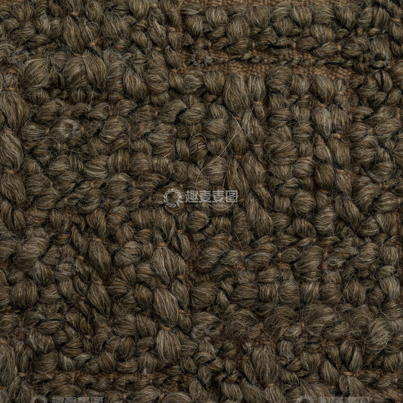 高清大图下载【趣麦麦图】编织小块拼接绒毛地毯纹理图