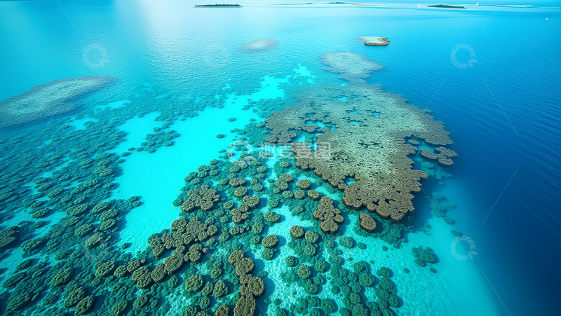 高清大图下载【趣麦麦图】海面上的美景