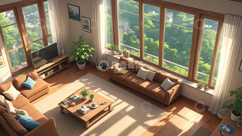 高清大图下载【趣麦麦图】房间里的摆设