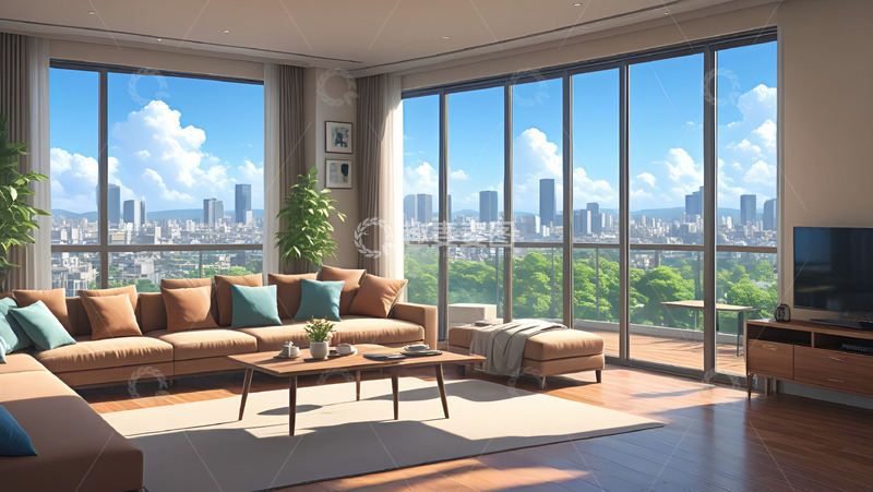 高清大图下载【趣麦麦图】房间里的美景