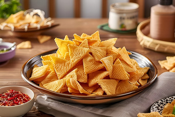 锅巴小零食摄影