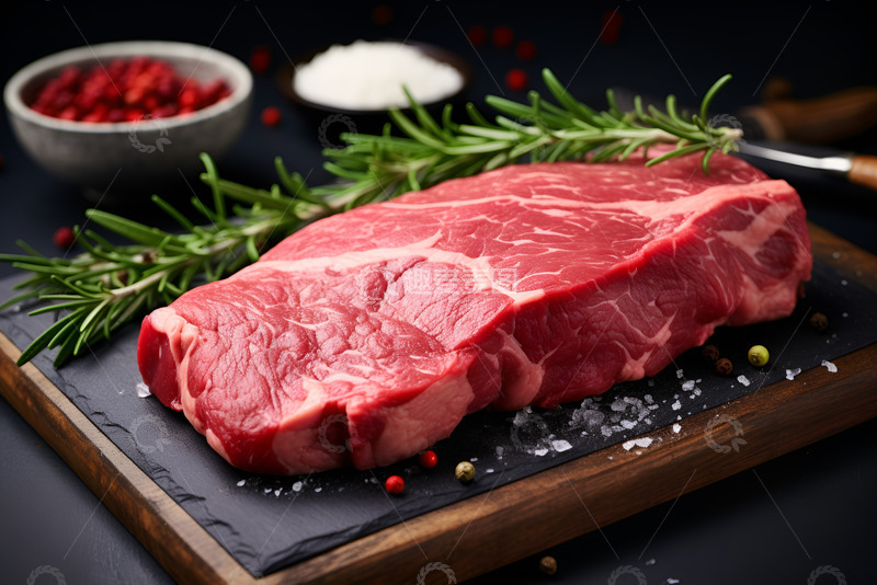 高清大图下载【趣麦麦图】新鲜的生牛肉