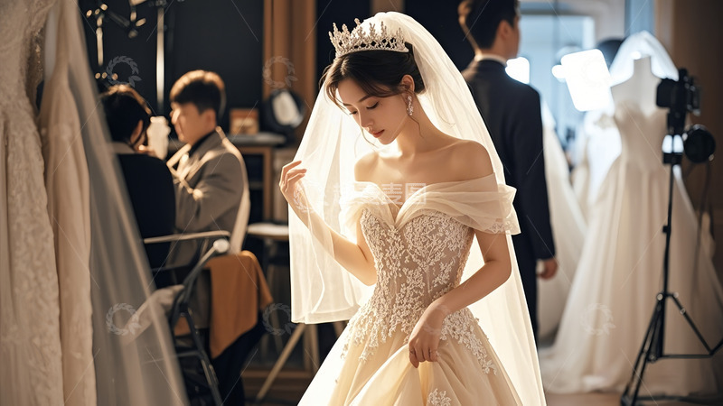 高清大图下载【趣麦麦图】婚纱展览设计