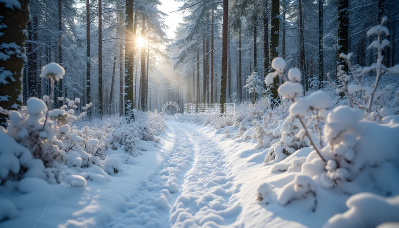 高清大图下载【趣麦麦图】冬季中的棉花