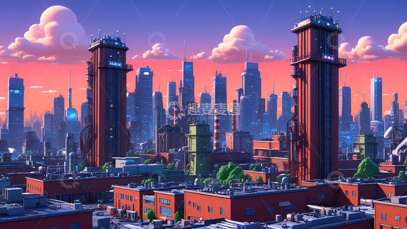 高清大图下载【趣麦麦图】工业设计建筑特写