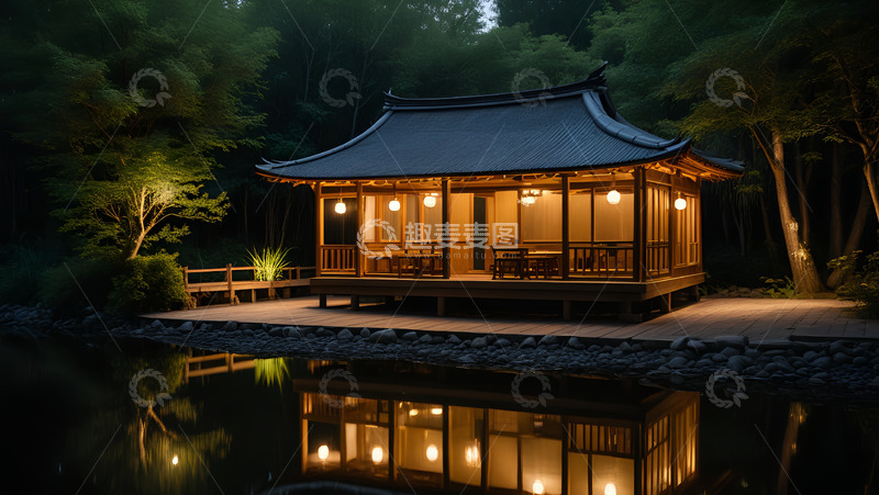 高清大图下载【趣麦麦图】林中小谢设计