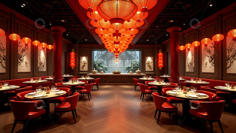高清大图下载【趣麦麦图】美丽的大酒堂