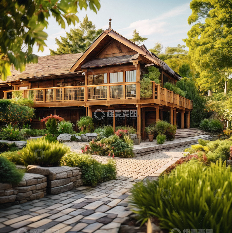 高清大图下载【趣麦麦图】居住建筑房屋