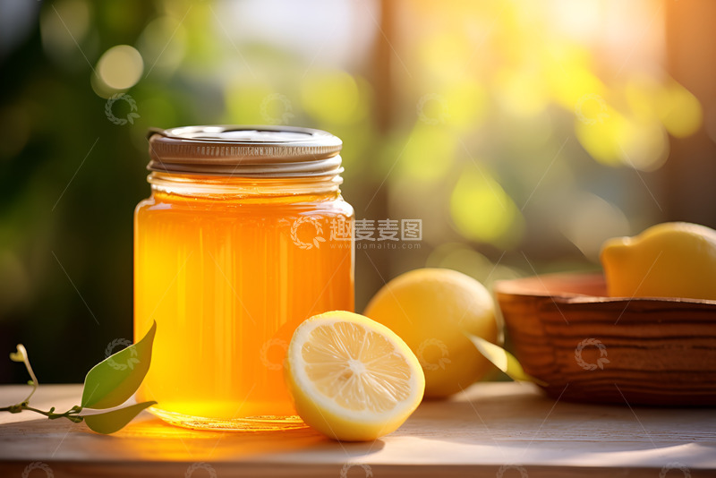 高清大图下载【趣麦麦图】一罐子蜂蜜美食