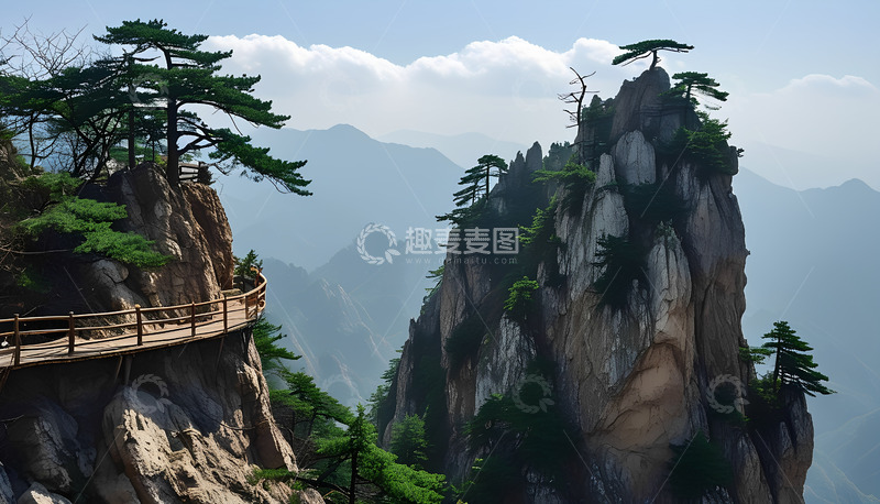 高清大图下载【趣麦麦图】美丽的高山上